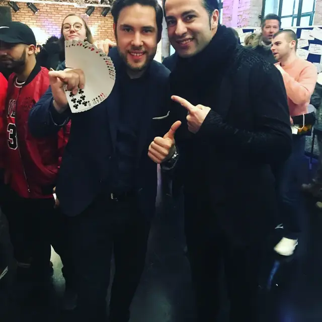 David Millert mit Promi