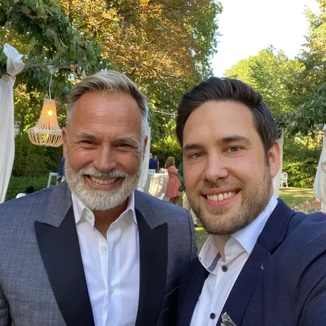 David Millert mit Promi